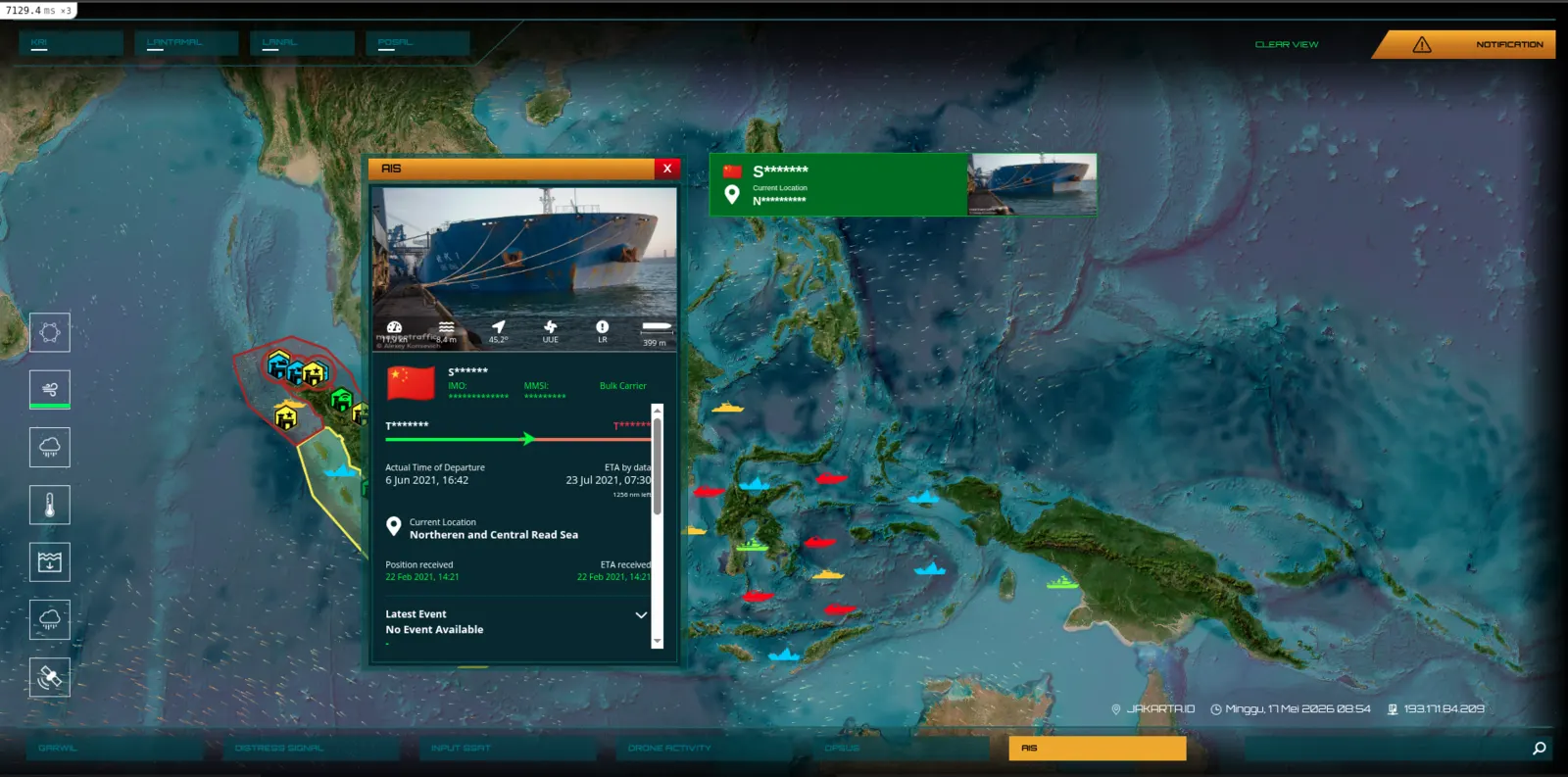 C2MS command dashboard view 3