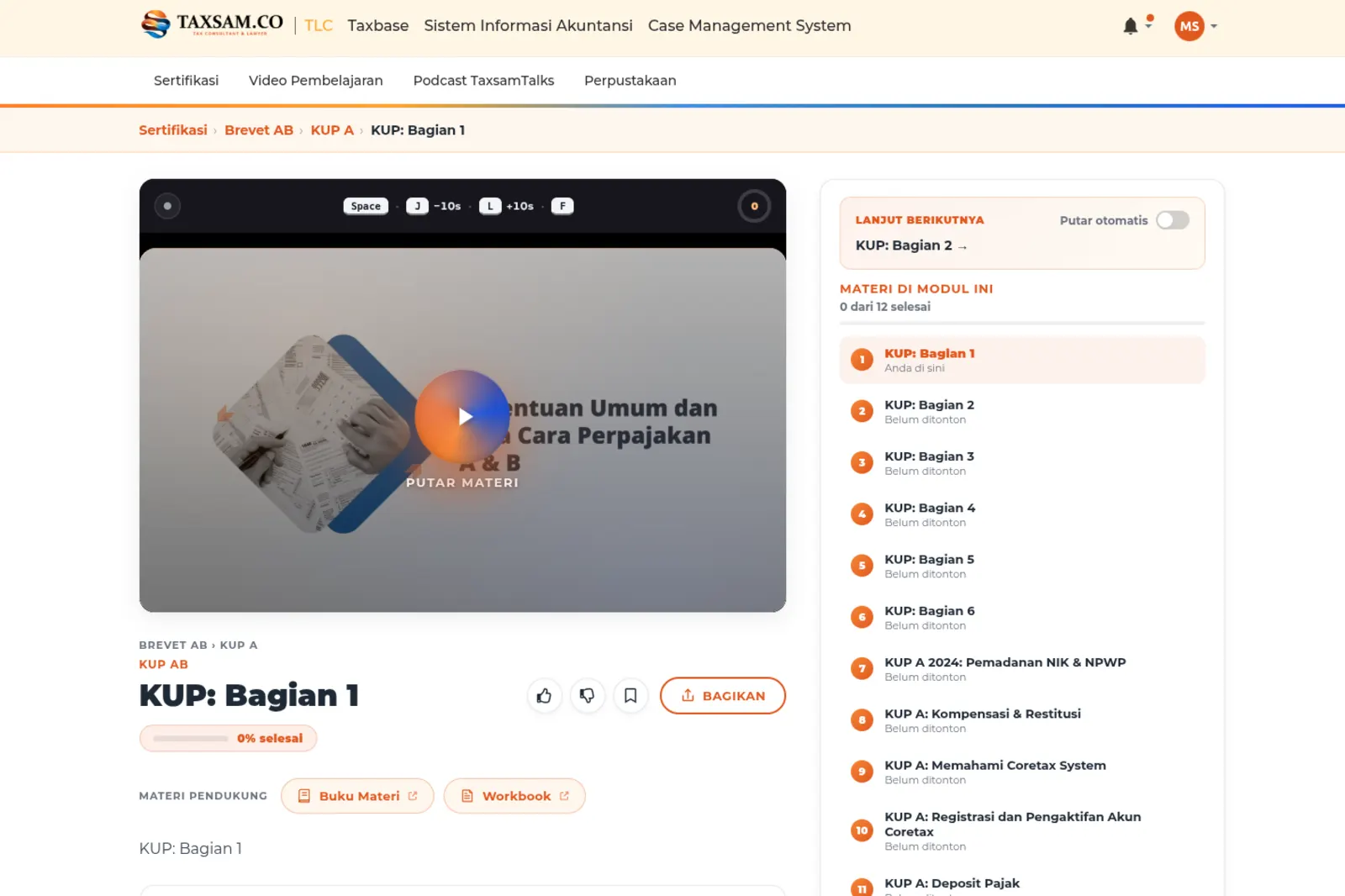 Learning TaxSam screenshot