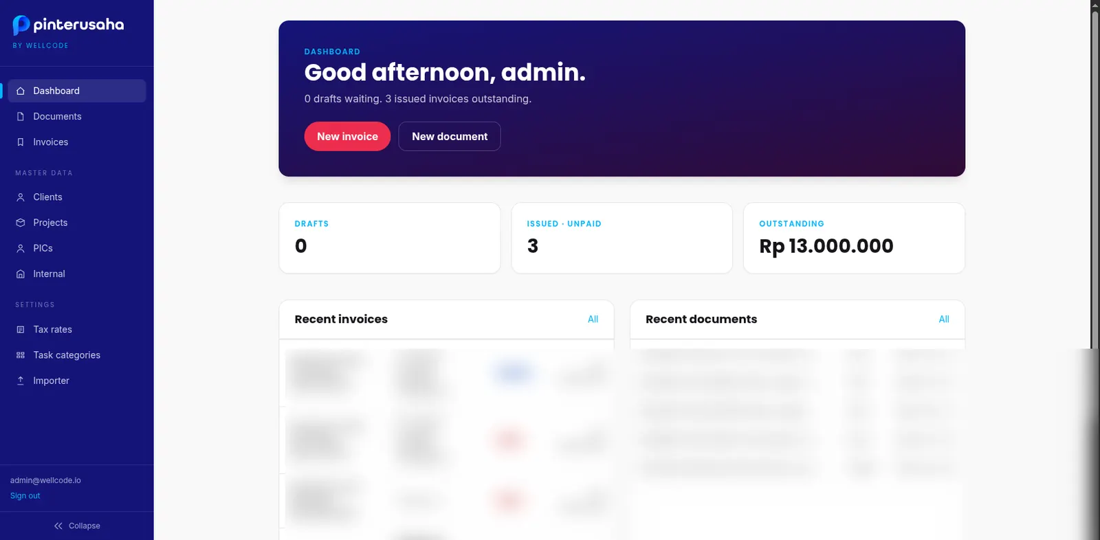 Pinterusaha screenshot